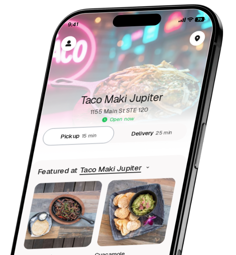 Taco Maki Jupiter app preview